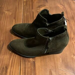 Olive green boots